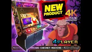 &copy; Hyperspin 8Tb - Arcade Cabinet Machine - ShowCase 4 Players - Monitor 43 4K - LEGGI IN DESCRIZIONE