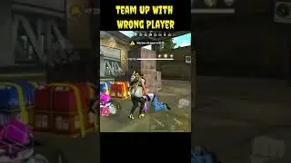 Team Up With Wrong Player In Freefire Ranked Game || Void Gamer #shorts