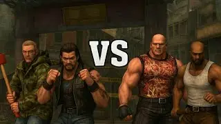 GLEN - MCKINZIE vs GOLEM - GD05 | TEAM BATTLE 4k 60fps | Urban Reign | ps2 | PCSX2 
