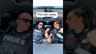 Rookie cop learns police alphabet song #skit #comedy #cop #police #rookie #fto #firstresponder
