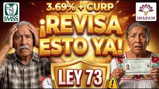 ÚLTIMA HORA🔴PENSIÓN IMSS AUMENTA 3.69% PERO SIN ESTO NO COBRAS NADA 💸 CURP BIOMÉTRICA FEBRERO 2026!