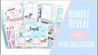 August Bundle Reveal ++ Our New Collection!! Etsy Sticker Shop || 2019