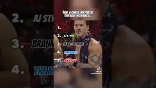 Top 5 chris jericho&rsquo;s the list moments&hellip;. #wwe2k25 #wwe #رومن