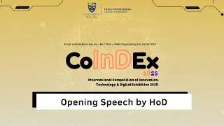 CoInDEx 2025 | Opening Speech by Head of Department