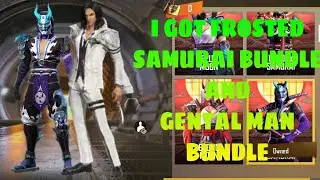 ❤||I GOT FROSTED SAMURAI BUNDLE AND GENTALMAN BUNDLE||RIP 3500 DAIMOND||❤