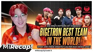 BIGETRON BEST TEAM IN THE WORLDDD! Did RRQ&rsquo;s pattern get EXPOSED? What are these drafts 💀 #MiRecap 5