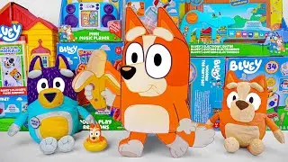 Bluey Toy Collection Unboxing Review 🐾 Mystery Cute Bingo Box & Talking Bandit Plush