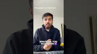 Function vs Procedure GCSE Computer Science #computerscience #alevel #gcse