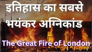 Hindi - The Great Fire of London 1666: A Historical Journey Through Flames!
