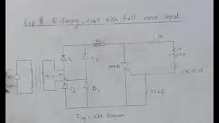 R firing circuit with full wave input