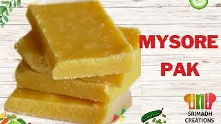 Mysore pak | Diwali special | 5 minute Microwave Mysore pak |மைசூர்பாக்@srimadhcreations#mysorepak