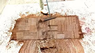 Cleaning an Antique Carpet : Deep Cleaning a Decades-Old Carpet - Before & After | rug washing