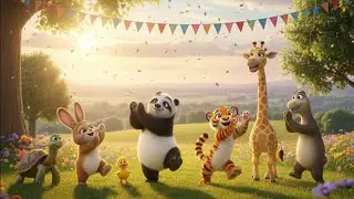 ANIMALS DANCE PARTY 🐾I🎵 Clap Clap Dance with Animals