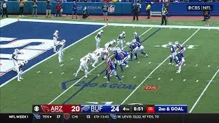 Air Allen! Bills QB takes off on 6-yard TD hurdle