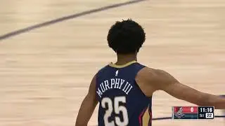Trey Murphy III claims second place in franchise history for 3-pointers made |Pelicans-Trail Blazers