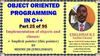 Implicit (this) Pointer In Implementation of Objects and Classes in C++ OOP