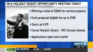 Mayor&rsquo;s office to host meeting highlighting available grant opportunities