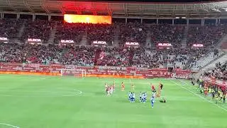 Saltan los jugadores Real Murcia vs CE Sabadell