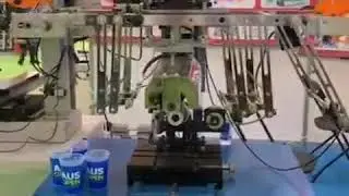 Automatic Heat Transfer Printing Machine Hot Stamping Machine for Conical Cups and Bottles