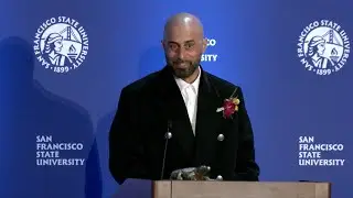 2025 Alumni Hall of Fame inductee Ghazi Shami accepts award | San Francisco State University