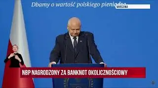 NBP nagrodzony za polimerowy banknot okolicznościowy!