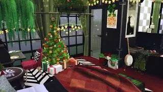 Lofi Christmas Carols on a Snow Day in The Sims 4