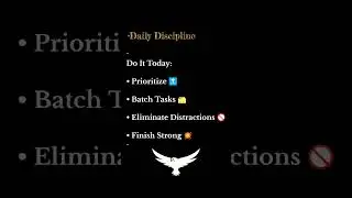 💥Do it today.No delays,no excuses.Focus smart,work sharp and finish strong🔥#DoItToday#viral#trending