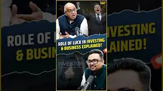 Role Of Luck In Investing & Business Explained!