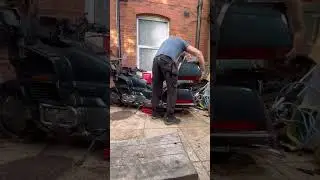 Goldwing trunk delete #shorts #motorcycle #fyp #foryoupage