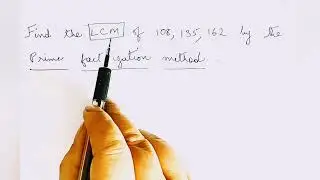 #explainedinenglish #easymathematicsforyou #lcm #primefactorisation #divisionmethod