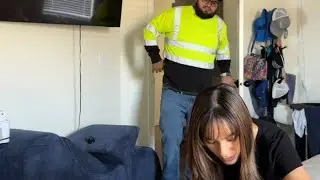 Cuando el hombre llega del trabajo no espera encontrarse con esto 