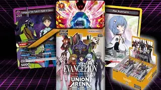 Evangelion Booster Box Opening! Chasing Eva Unit 01s🙏 (Union Arena)