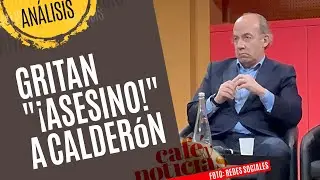 #Análisis ¬ “¡Asesino, lárgate!”, estudiantes mexicanos increpan a Calderón en Francia
