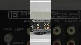 ROTEL Mint condition imported stereo integrated amplifier RA -02 , 40+40 watts per channel, Uk made