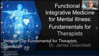 Functional Medicine for Mental Illness - Fundamentals for Therapists