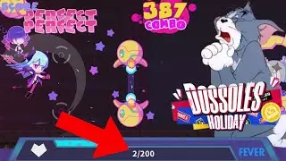 ★7 Dossoles Holiday 연명 플레이 클리어 【Muse Dash X Arknights】