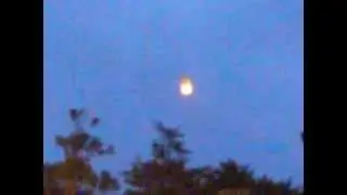 Sky Lanterns at the Rectory Glandore West Cork.MOV