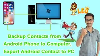 How to Backup Contacts from Android Phone to Computer, Export Android Contact to PC in tamil