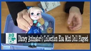 Disney Princess Frozen Elsa Mini Doll Playset Animator's Collection Toy Review