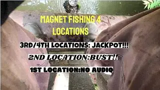 Magnet Fishing 4 Locations. #magnetfishing #fishing #magnet #powermagnet #subscribe #trending