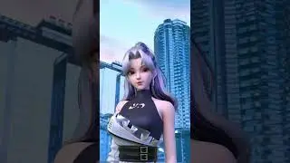 Welcome to my world💖 Cute girl animation whatsapp status