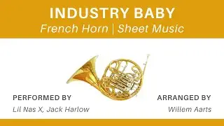 Industry Baby - Lil Nas X, Jack Harlow | French Horn | Sheet Music