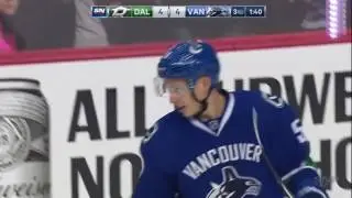 Troy Stecher scores his first NHL goal