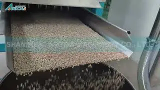 High efficiency roaster machine oat flakes toasting machine Bakery machinery