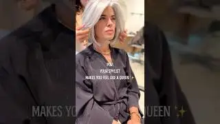 Gray Hair Makes You Feel Like A Queen | Nikol Johnson #nikolbeauty #grayhair