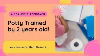 How I Potty Trained My Toddler | No Pressure, Real Results @Dailyhappydays 