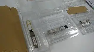 QSFP SFP plastic box Kunststoffbox Bo&icirc;te en plastique