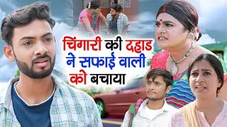 चिंगारी की दहाड़ ने सफाई वाली को बचाया | Chingari Ne Kari Ladki Ki Madad | Kinnar Video