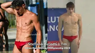 Stefano Belotti 1m SpringB Dive Winning Displays I Italian Open Championship 2023