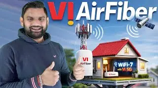 Vi Satellite AirFiber | Vodafone Idea का बड़ा प्लान! 5G FWA + Satellite Internet की एंट्री 🚀 |